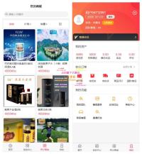 二开新玩法抢拍理财系统/积分商城系统/抢拍竞拍源码