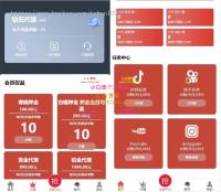 全新抖音点赞任务平台运营级源码 代理全自动任务会员制度自动接单