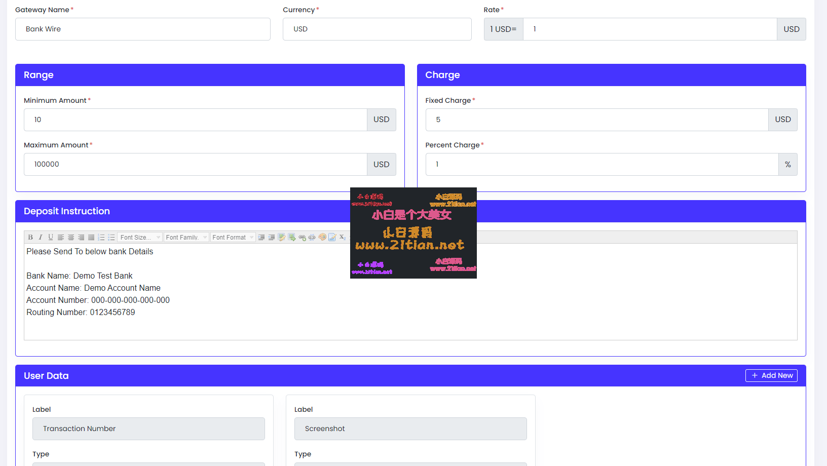 图片[2]-【ViserPay海外支付系统】Laravel后端+多国支付接口｜Nginx+PHP8.1+MySQL5.7环境支持-源码天堂