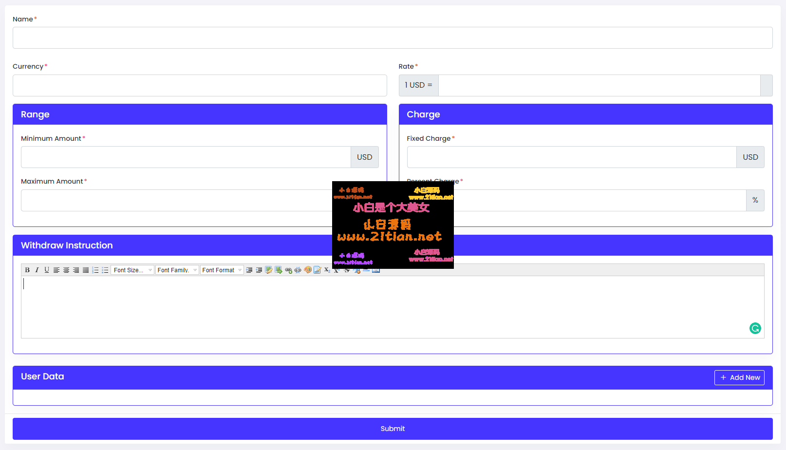 图片[4]-【ViserPay海外支付系统】Laravel后端+多国支付接口｜Nginx+PHP8.1+MySQL5.7环境支持-源码天堂