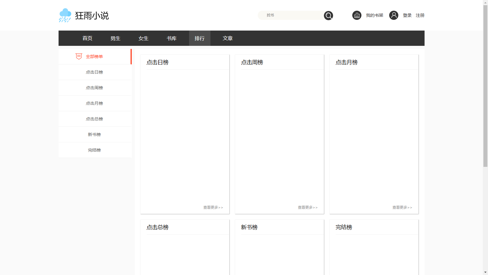 图片[3]-【狂雨小说CMS v1.5.5】PC+H5自适应｜ThinkPHP5.1+MySQL｜智能采集+多端阅读-源码天堂