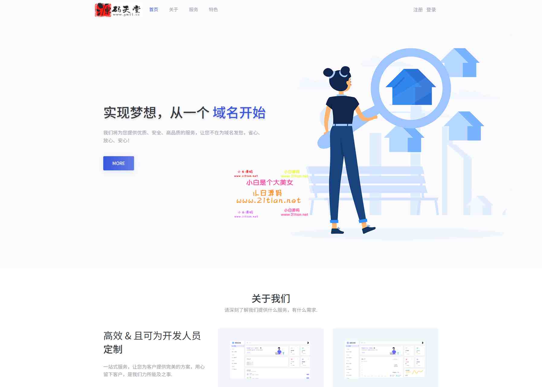 图片[5]-【最强二级域名分发系统】PHP8.1+Swoole高性能架构｜10万+并发｜多租户商用版｜附教程-源码天堂