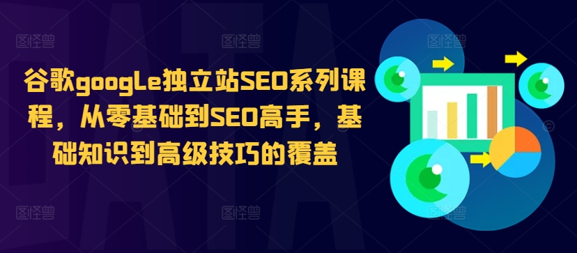 谷歌google独立站SEO系列课程，从零基础到SEO高手，基础知识到高级技巧的覆盖-源码天堂