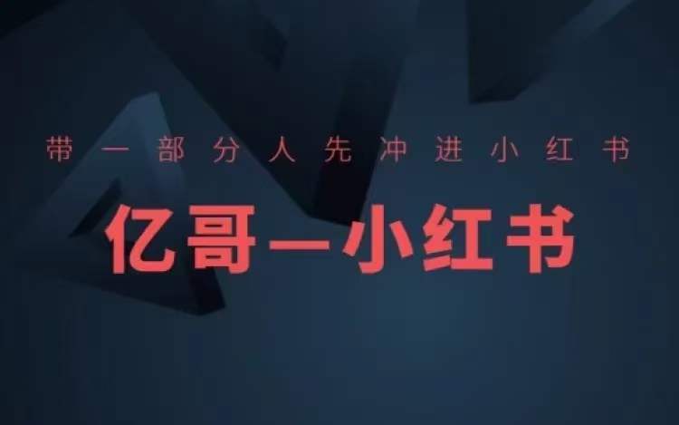​​带一部分人先冲进小红书，小红书开店、选品、爆款裂变-源码天堂