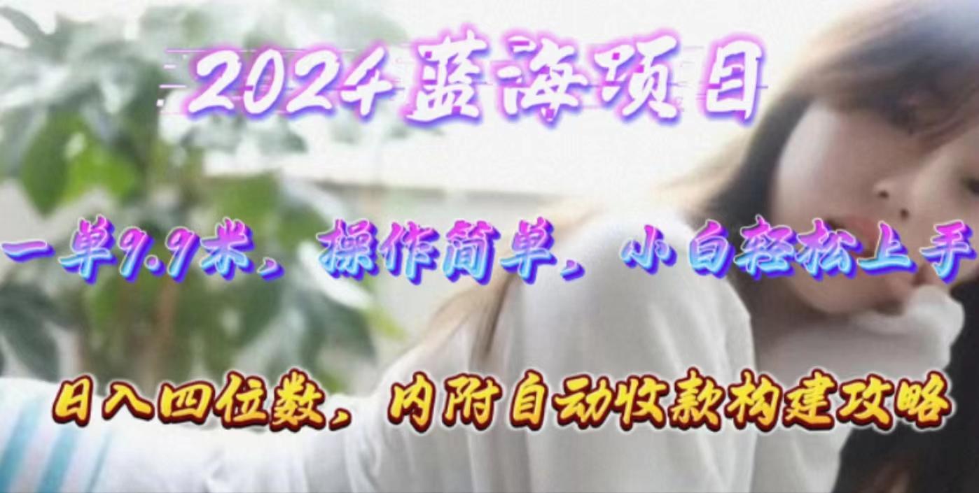 年轻群体的蓝海市场，1单9.9元，操作简单，小白轻松上手，日入四位数-源码天堂