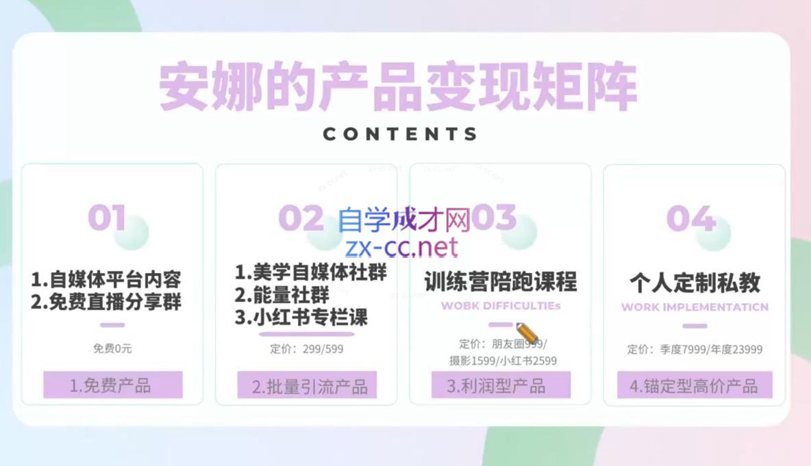 安娜·美学自媒体IP系统课-源码天堂