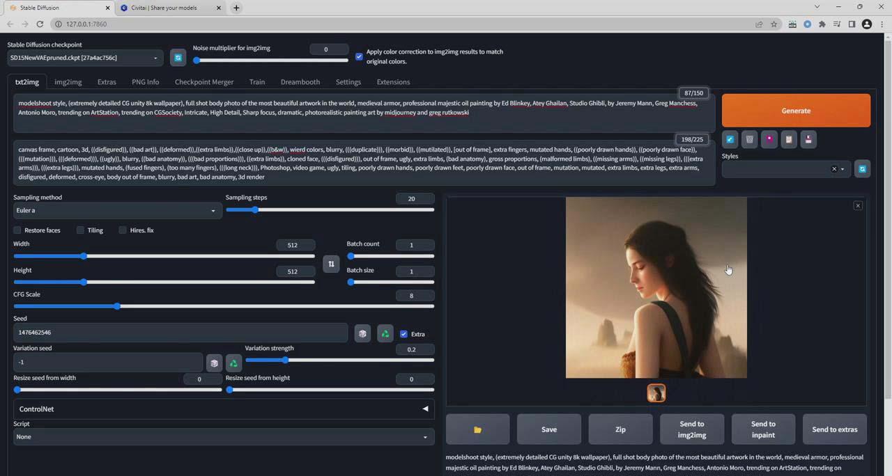 图片[2]-Stable Diffusion 大师班: 利用AI创建艺术图像及视频-31视频课-中英字幕-源码天堂