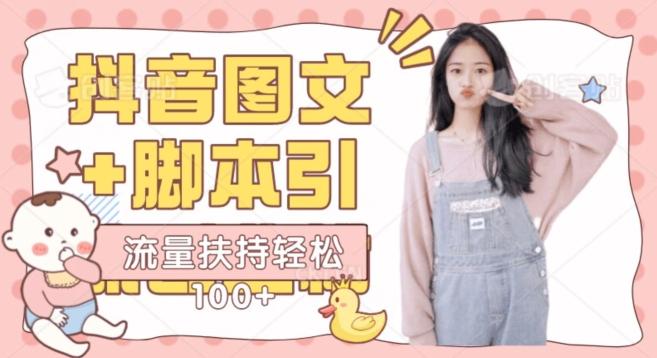 抖音图文引流精准创业粉轻松100+实操玩法-源码天堂