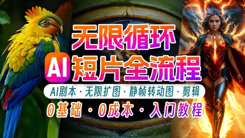 AI剪辑无限循环画面：新手轻松月入上万的秘技【揭秘】-源码天堂