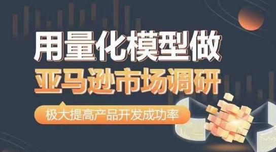 用量化模型做亚马逊市场调研，从数据出发，更高效更准确做判断，极大提高产品开发成功率-源码天堂