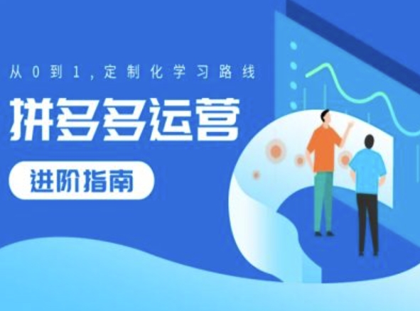 拼多多运营进阶指南，从0到1定制化学习路线-源码天堂