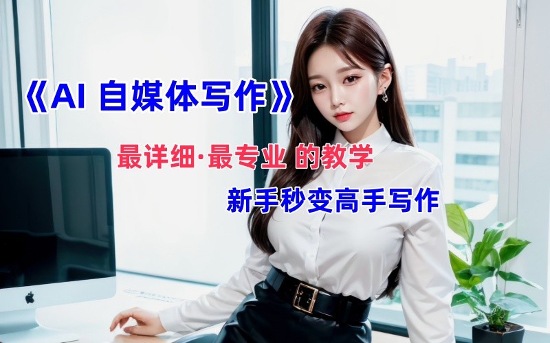 全网最全最细最专业的“AI自媒体写作”教学，新手小白秒变写作高手！-源码天堂