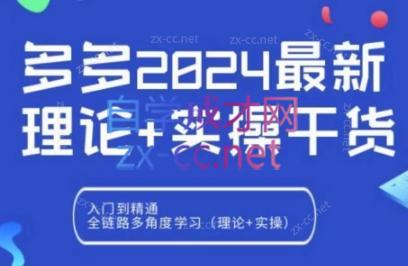 拼多多2024最新规则理论结合实际的干货-源码天堂