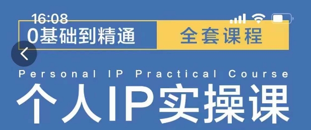 操盘手思维、个人IP、MCN孵化打造千万粉丝IP的运营方法论-源码天堂