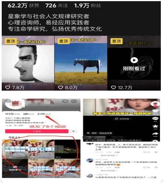 我靠抖音心理测试蓝海项目，日引500+粉丝，日入1000+，小白可操作，无需门槛（附3G素材）-源码天堂
