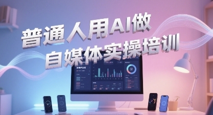 普通一个人用AI做自媒体，助你轻松开启AI自媒体创作之路-源码天堂