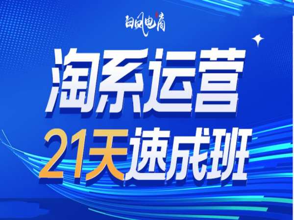 淘系运营21天速成班35期，年前最后一波和2025方向-源码天堂