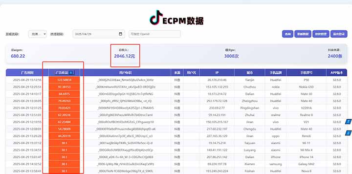2025最新风口项目 抖音小游戏MCN 单人单日收益1500-2000+-源码天堂