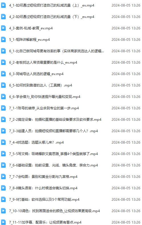 图片[2]-实体店老板获客特训营：认知、定位、文案、矩阵、直播、AI等(72节-源码天堂