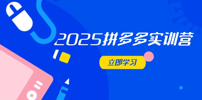2025拼多多实训营：深度剖析运营关键，助力电商人快速提升-源码天堂