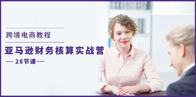 跨境电商教程：亚马逊-财务核算实战营(28节课-源码天堂
