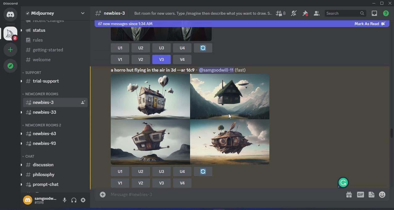 图片[3]-Midjourney AI：从零基础到高级版的大师班教程-34节课-中英字幕-源码天堂