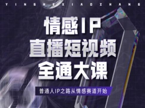 情感IP直播短视频全通大课，普通人IP之路从情感赛道开始-源码天堂