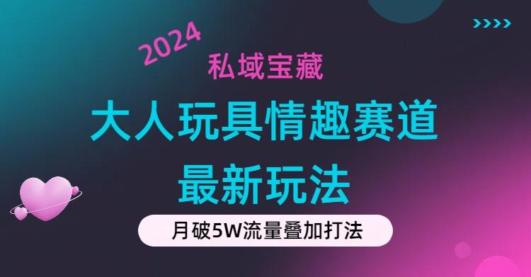 私域宝藏：大人玩具情趣赛道合规新玩法，零投入，私域超高流量成单率高-源码天堂
