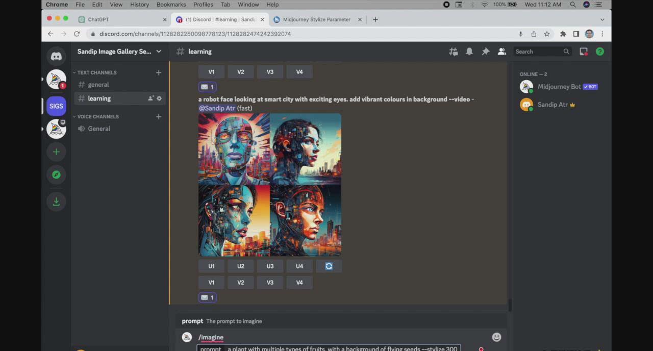 图片[2]-ChatGPT4 和 MidJourney AI 绘画聊天革命性指南教程-33节视频课-中英字幕-源码天堂