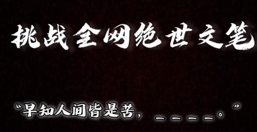 视频号小众玩法，文笔挑战，互动拉满，轻松赚取分成收益！小白也可当天上手-源码天堂