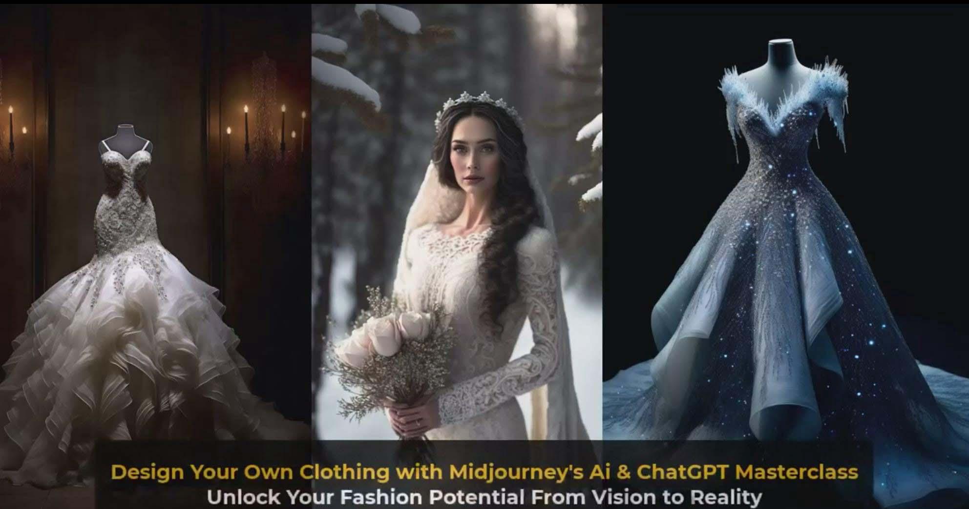 图片[7]-利用 Midjourneys Ai 人工智能设计自己的服装AI大师班-10节课-中英字幕-源码天堂