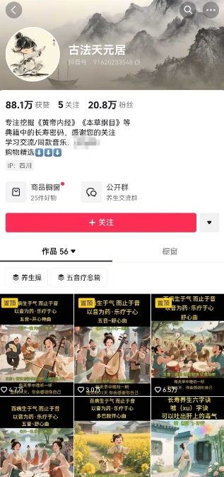 古法五音养生教程，五音疗愈的视频的制作方法，2-4小时就能学会，作者10天涨粉10W-源码天堂