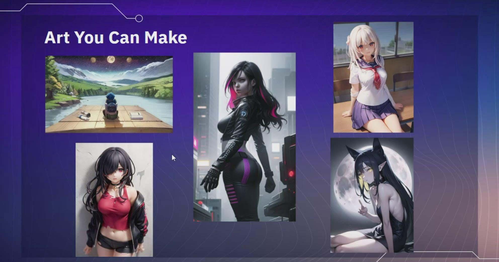 图片[2]-利用Stable Diffusion AI人工智能生成动漫艺术分步教程-14节课-中英字幕-源码天堂